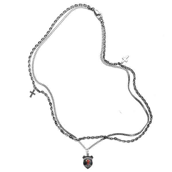 Cross Shield Necklace (1of1)