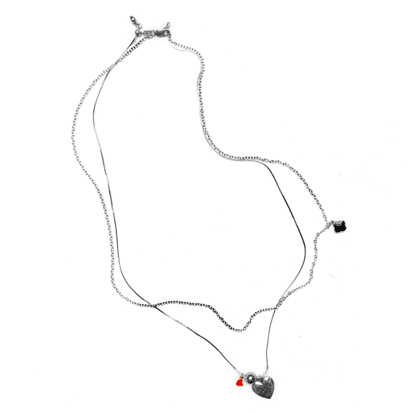 Heartbreak Stack Necklace (1of1)