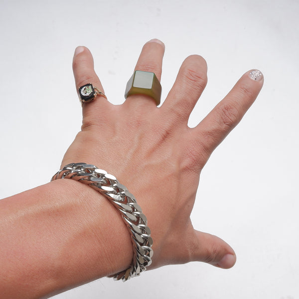 XL Double Curb Bracelet