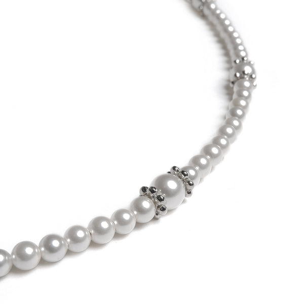 All White Pearl necklace (limited)